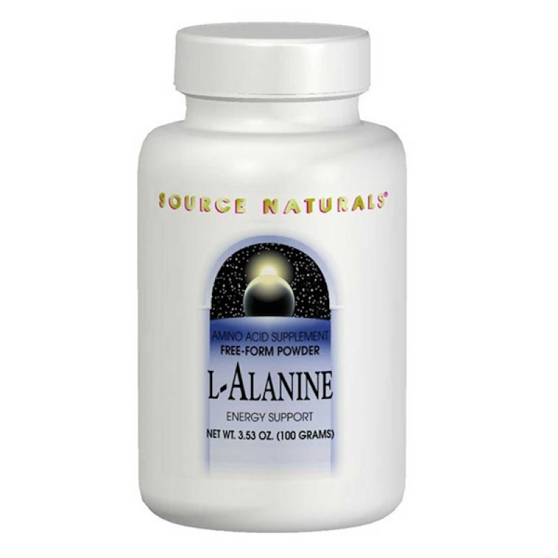 Source Naturals, L-Аланин 3.53 унции (100 г)