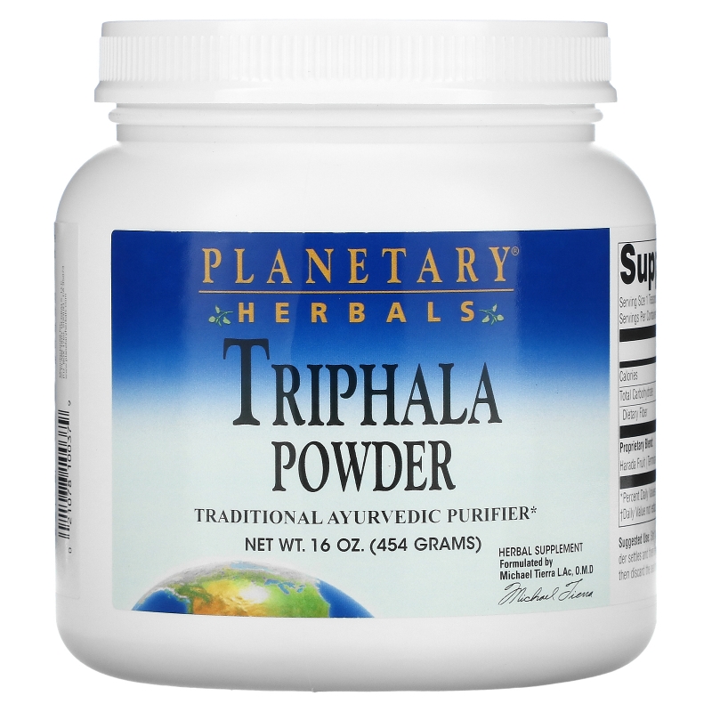 Planetary Herbals, "Трифала", порошок, 16 унций (454 г)