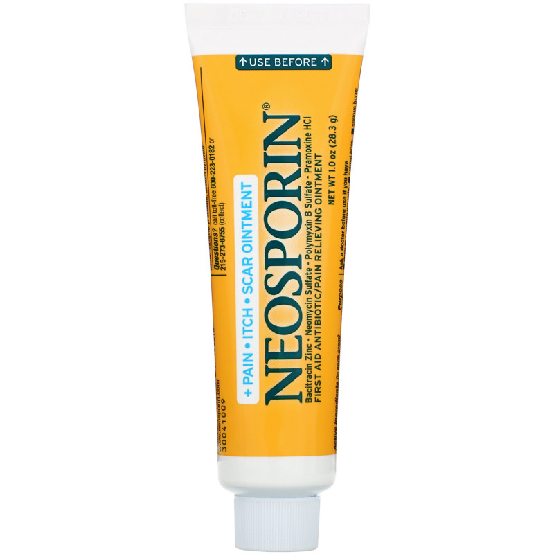 Neosporin, Multi-Action, Pain Itch Scar Ointment, 1.0 oz (28.3 g)