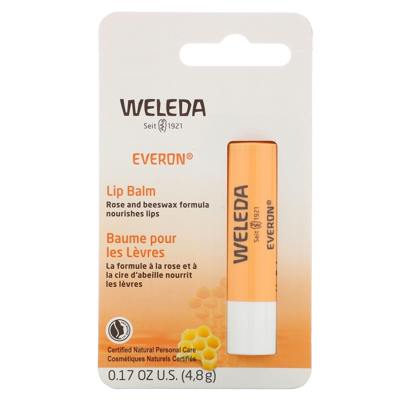 Weleda Бальзам для губ Everon 017 унции (48 г)