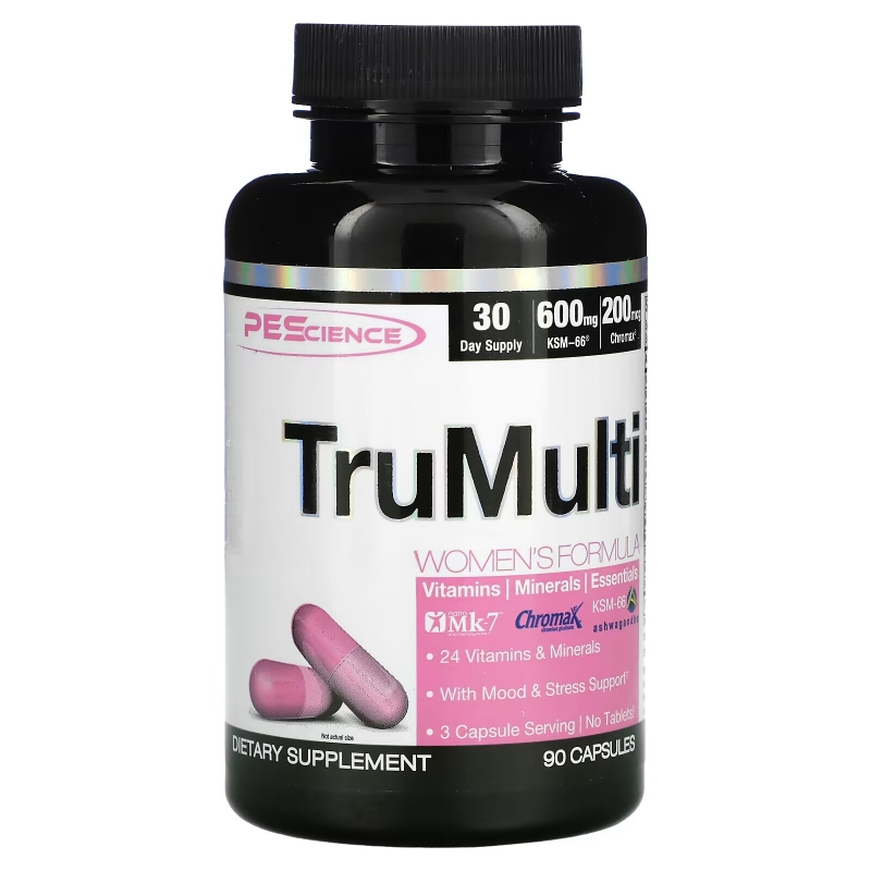 PEScience, TruMulti Women's Formula, 90 Capsules