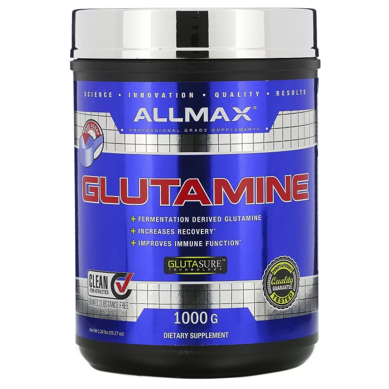 ALLMAX Nutrition, 100% чистый микронизированный глутамин, 1000 г