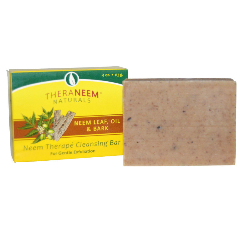 Organix South TheraNeem Organix Neem Therapé Cleansing Bar Neem Leaf Oil & Bark 4 oz (113 g)