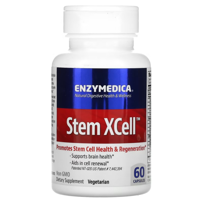 Enzymedica, Stem XCell, 60 капсул