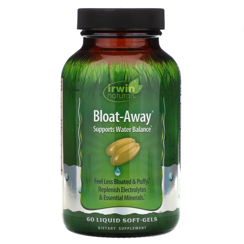 Irwin Naturals Bloat-Away диуретик 60 жидких гелевых капсул