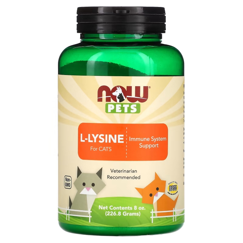 NOW Foods, Pets, L-Lysine for Cats, 8 oz (226.8 g)