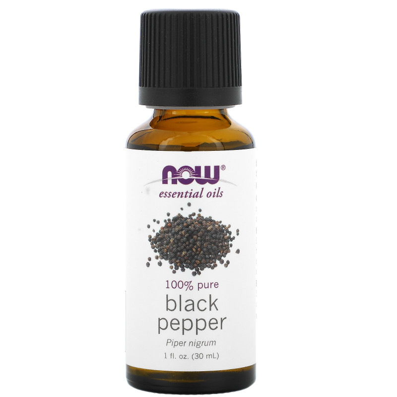 Now Foods, Essential Oils, Black Pepper Oil , 1 fl oz (30 ml)