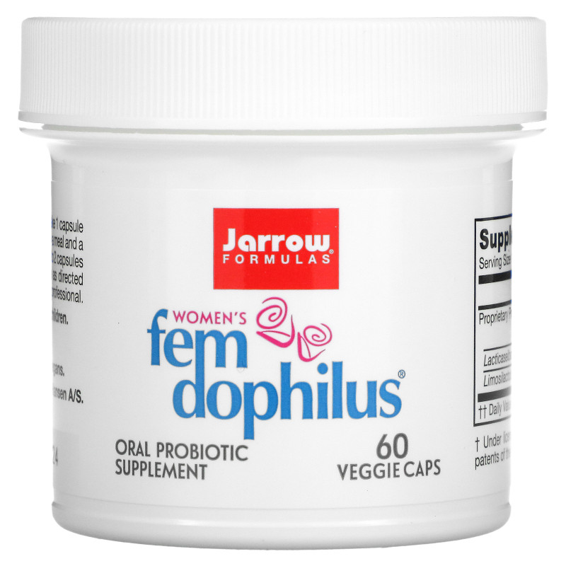 Jarrow Formulas FemDophilus 60 Capsules (Ice)