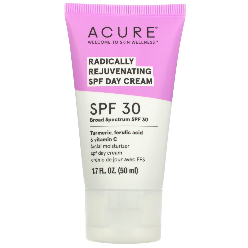 Acure, Radically Rejuvenating, Day Cream, SPF 30, 1.7 fl oz (50 ml)