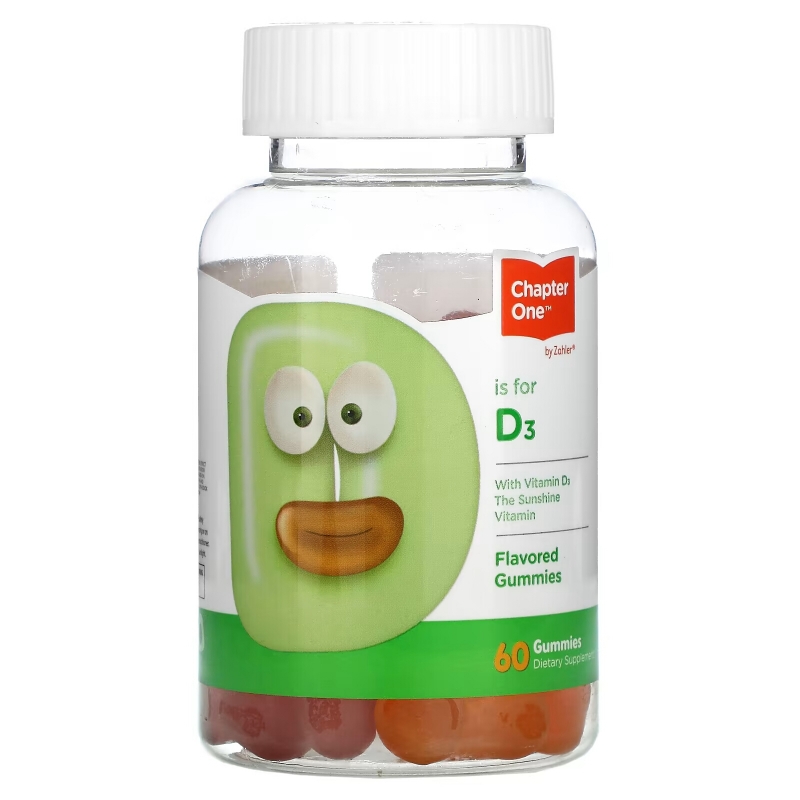 Chapter One, Vitamin D3, Flavored Gummies, 60 Gummies