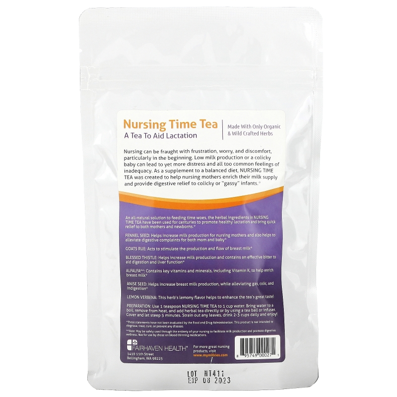 Fairhaven Health Nursing Time Tea 4 oz