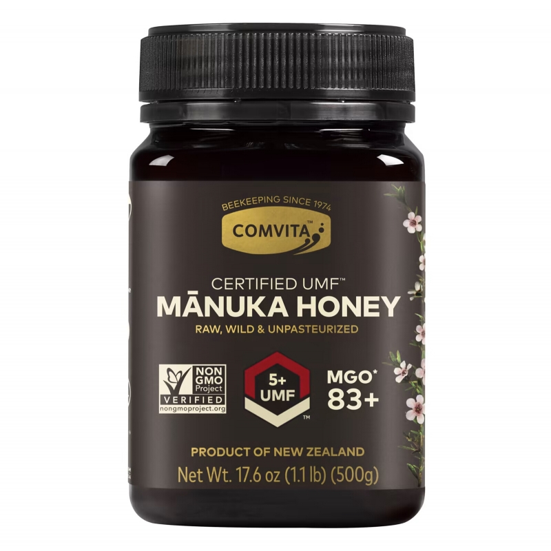 Comvita, Raw Manuka Honey, Certified UMF 5+ (MGO 83+), 1.1 lb (500 g)